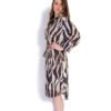 Rochie Midi cu Imprimeu Zebra Rochie Midi cu Imprimeu Zebra