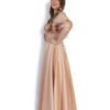 Rochie de Seară cu Mâneci Bufante