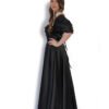 Rochie de Seară cu Mâneci Bufante