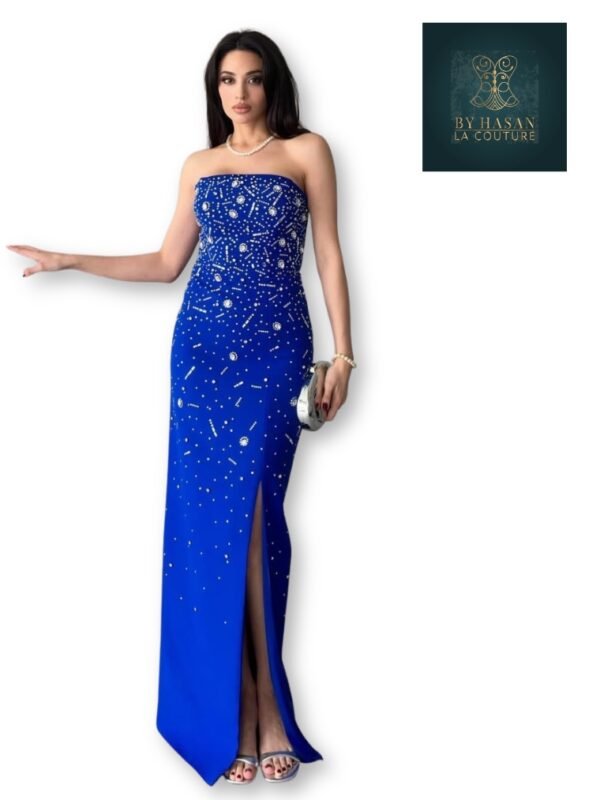 Rochie de Seară cu Detalii Strălucitoare