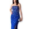 Rochie de Seară cu Detalii Strălucitoare