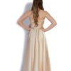 Rochie de Seară din Satin cu Fundă Laterală