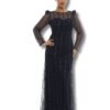Rochie de Seară cu Aplicații Fine