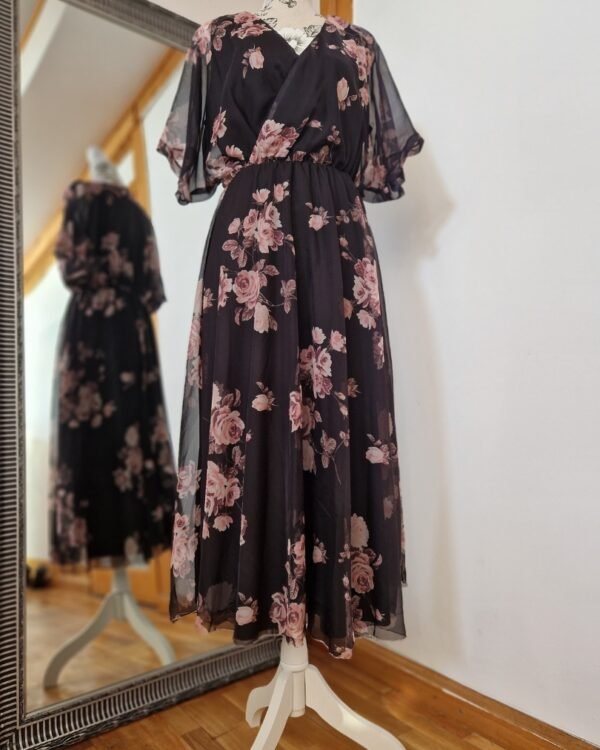 Rochie vaporoasa imprimeu floral