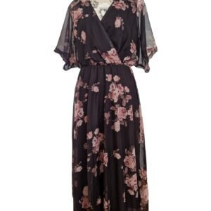 Rochie vaporoasa imprimeu floral